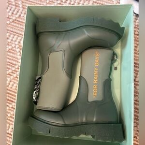 Authentic brand new Off-white for rainy days boots, with tags.